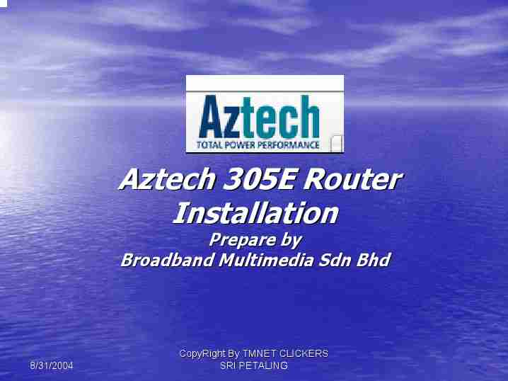 Aztech Systems Router 305E-page_pdf